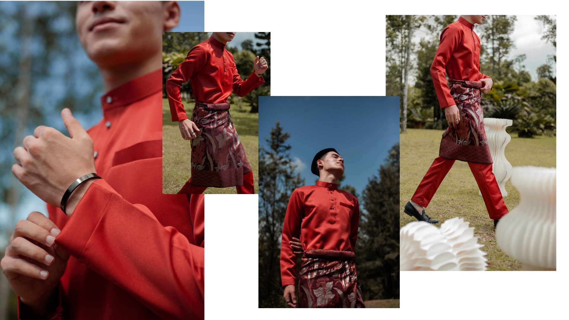 Adnaa Baju Melayu Photoshoot