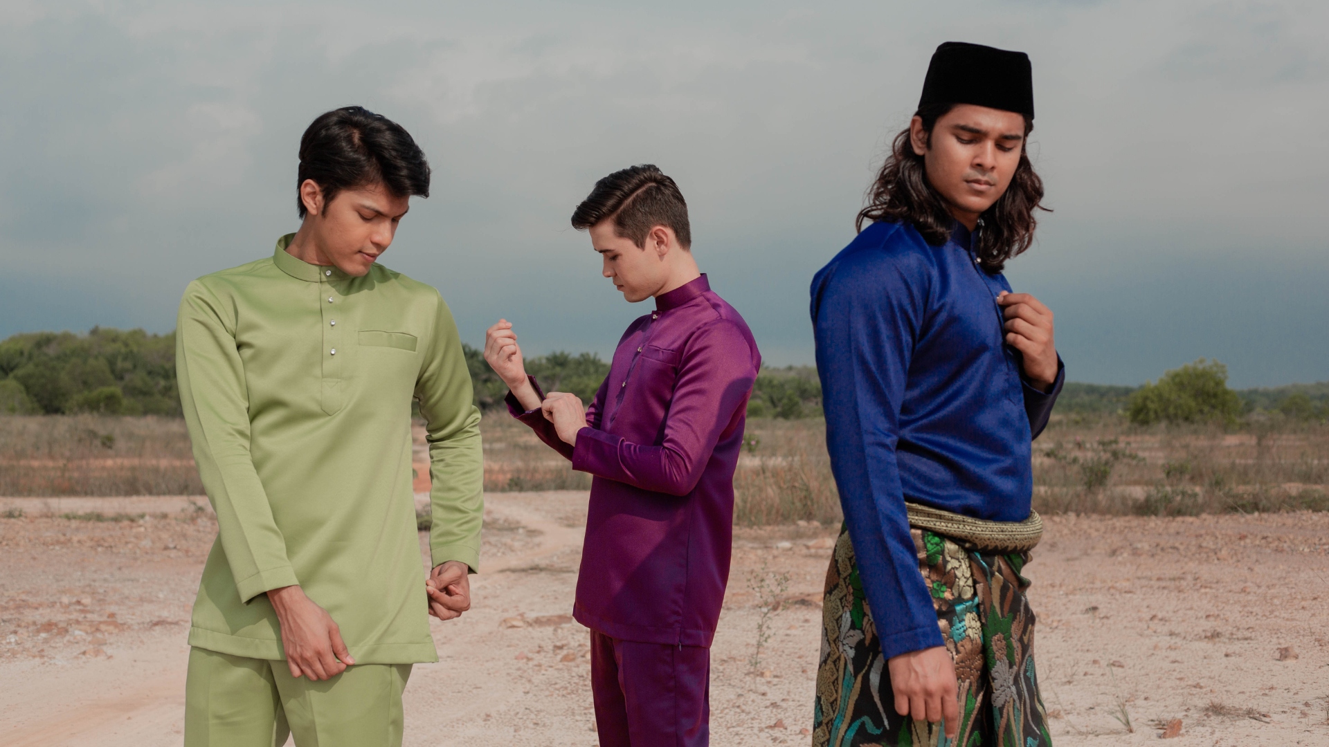 Adnaa Baju Melayu Photoshoot